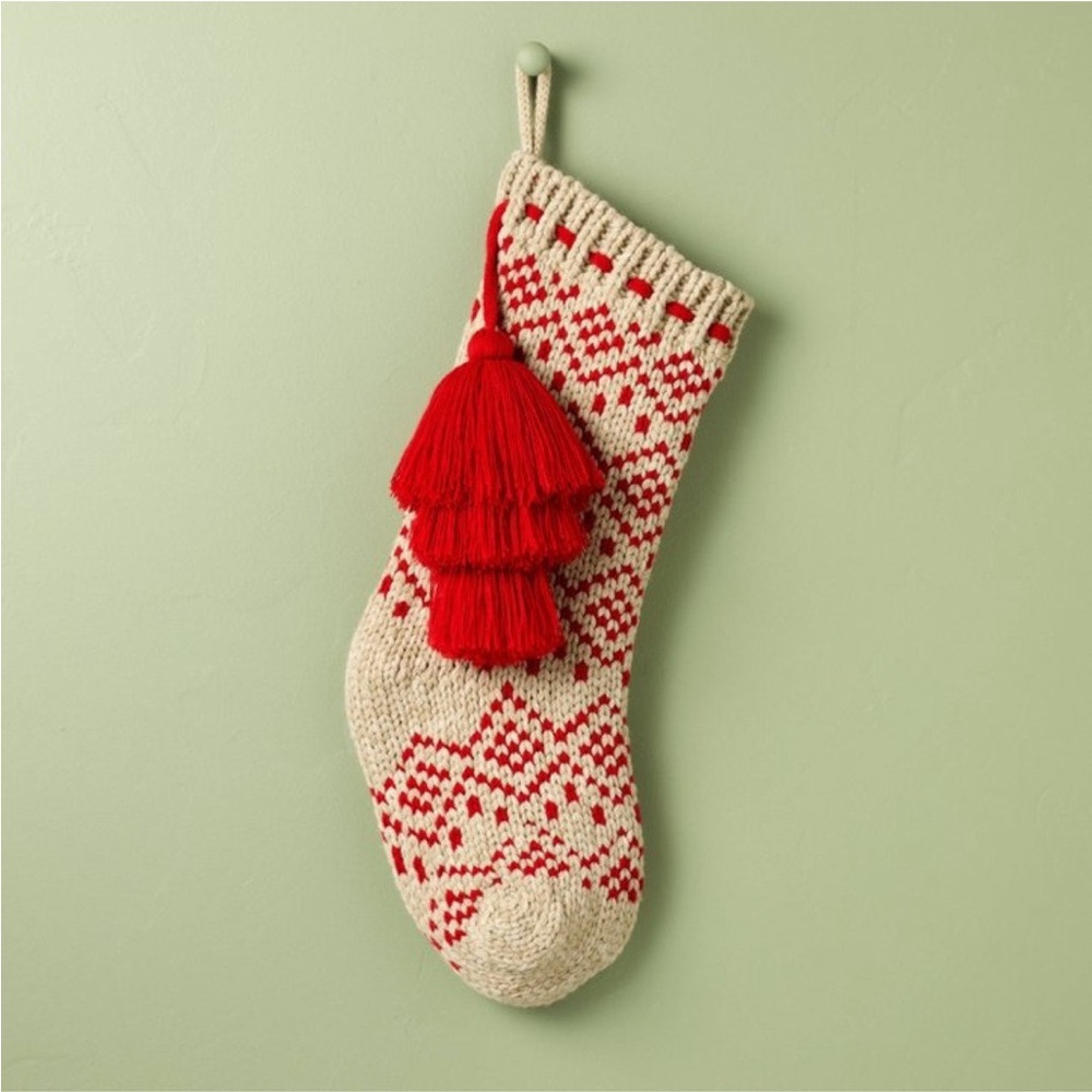 Hearth & Hand Magnolia Christmas Stocking